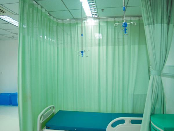 醫院專用病床隔簾布兼具防塵和抗菌功能